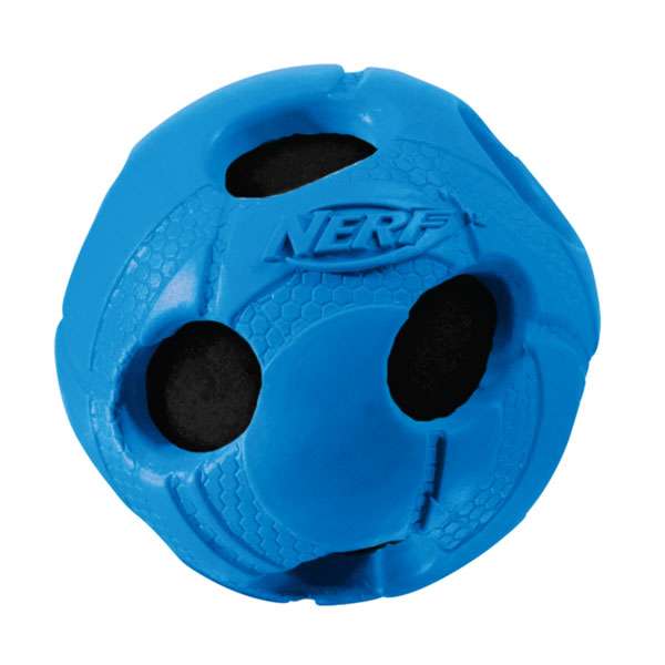 NERF DOG Wrapped Bash Ball (gummiummantelt) 