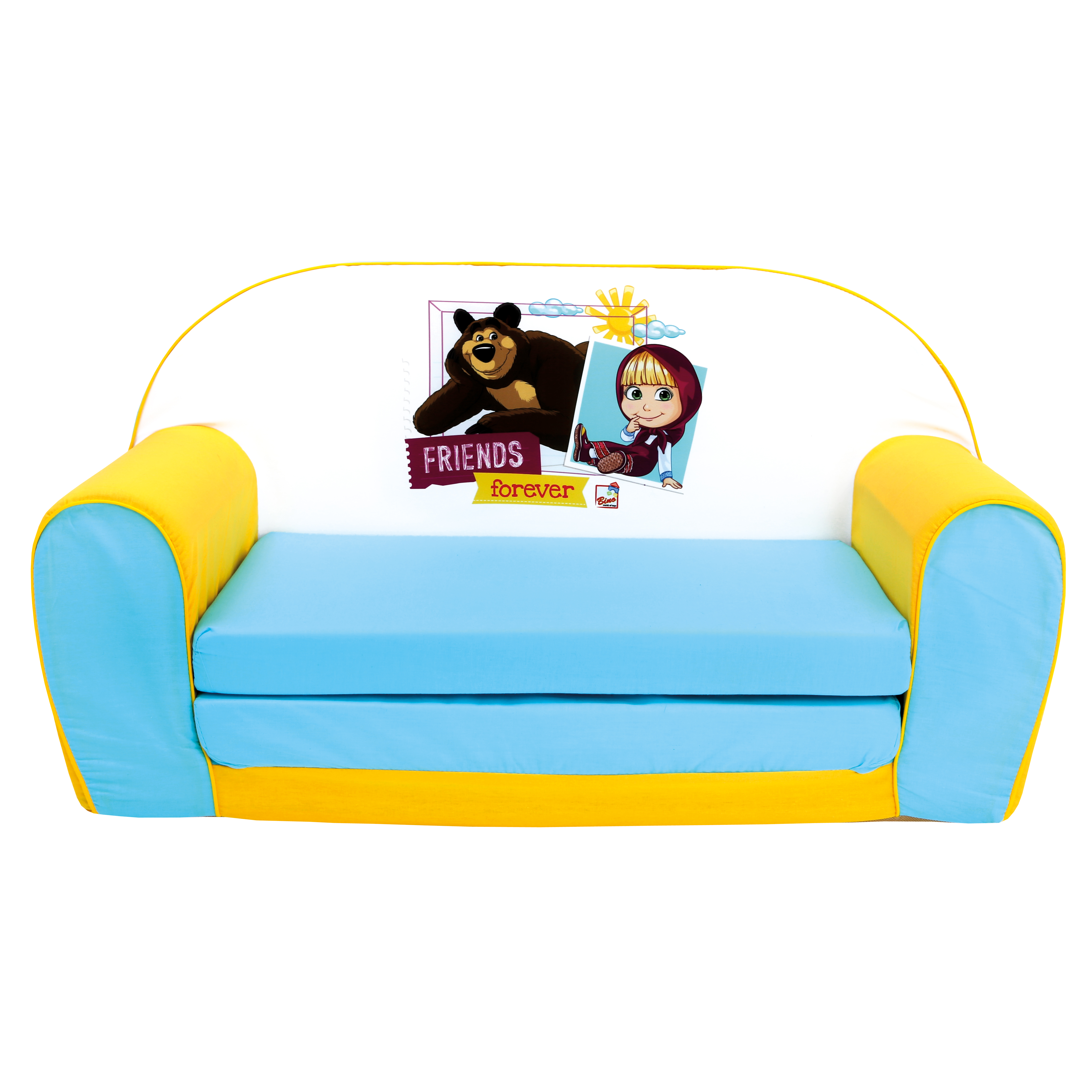 Sofa,  Mascha und der Bär
