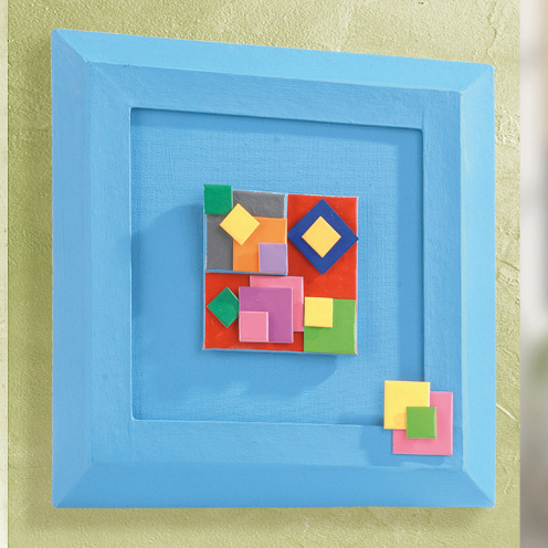 Efcolor Collagenset Quadrate im Raum  17-teilig