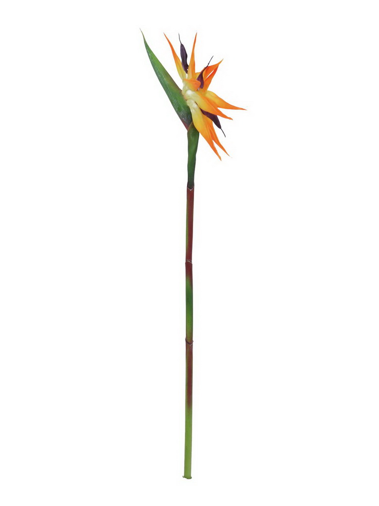 Paradiesblume, orange, 95cm, Kunstpflanze