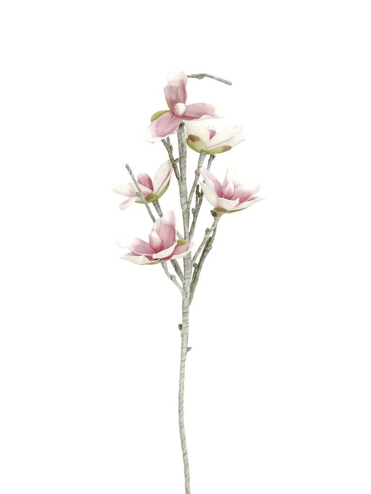 EUROPALMS Magnolienzweig weiß-rosa (Kunstpflanze)
