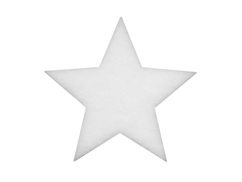 EUROPALMS Stern aus Schneematte, 41cm