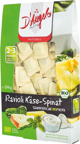 Ravioli Käse-Spinat BIO* 250 g