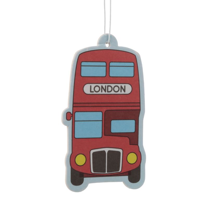 London Routemaster-Bus roter Auto-Lufterfrischer - Minze (pro Stück)
