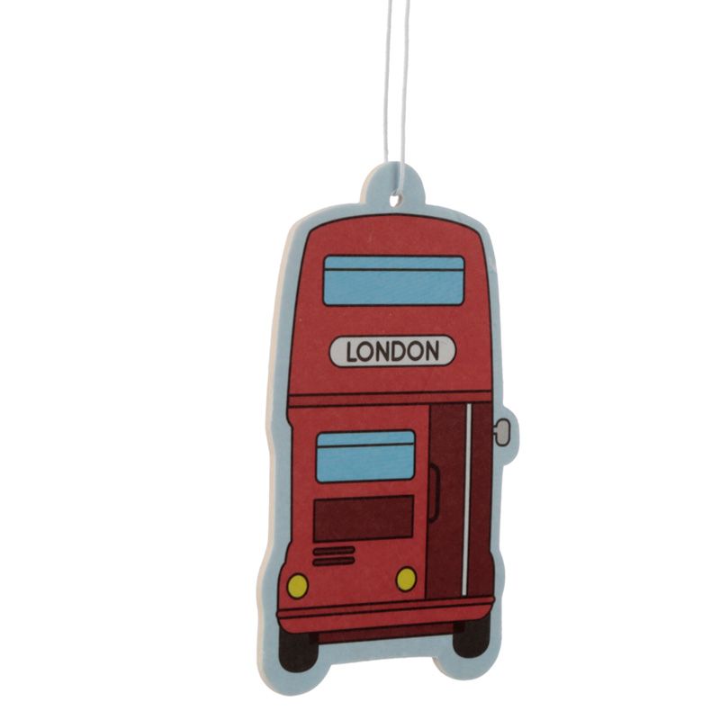 London Routemaster-Bus roter Auto-Lufterfrischer - Minze (pro Stück)