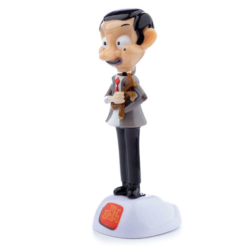 Mr. Bean mit Teddy Solar Pal Wackelfigur