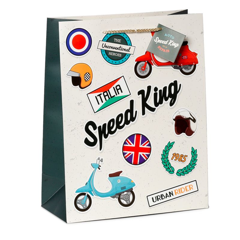 Speed King Scooter Geschenktasche - (L) (pro Stück)