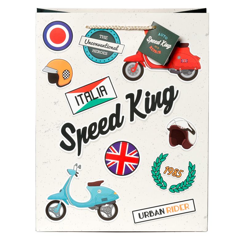 Speed King Scooter Geschenktasche - (L) (pro Stück)