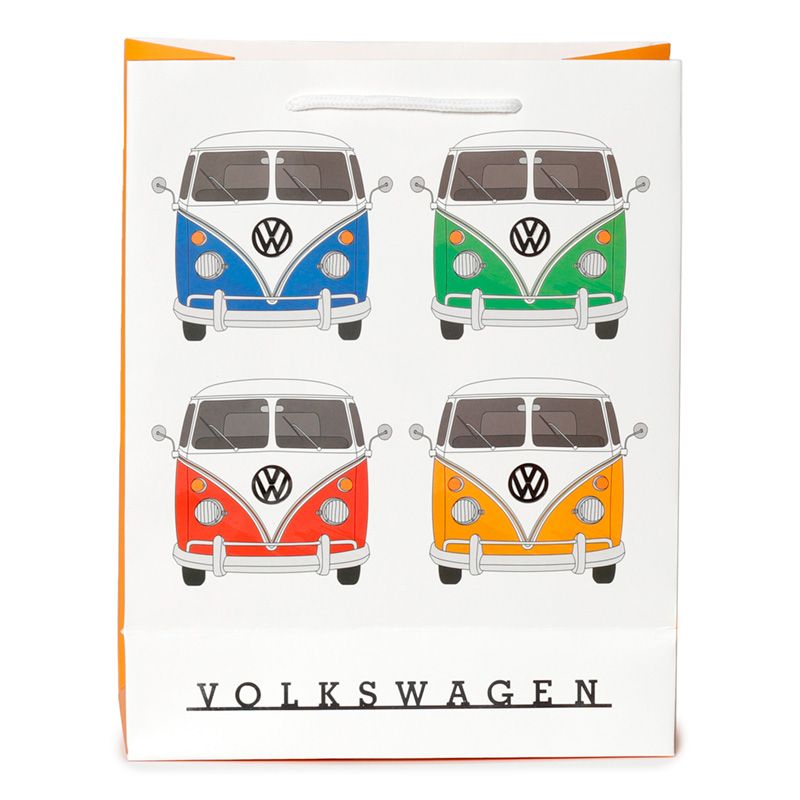 Volkswagen VW T1 Bulli Multi Design Geschenktasche - (L) (pro Stück)