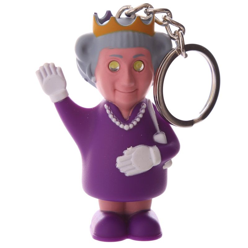 Queen Die Königin LED mit Ton Schlüsselanhänger (pro Stück)