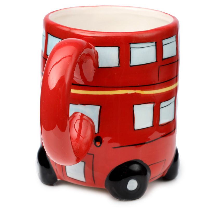 Neues Design Doppelstockbus geformte Tasse  