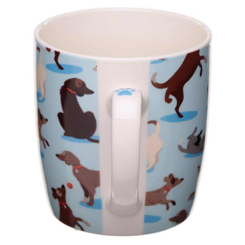 Catch Patch Hunde Design Tasse aus Porzellan
