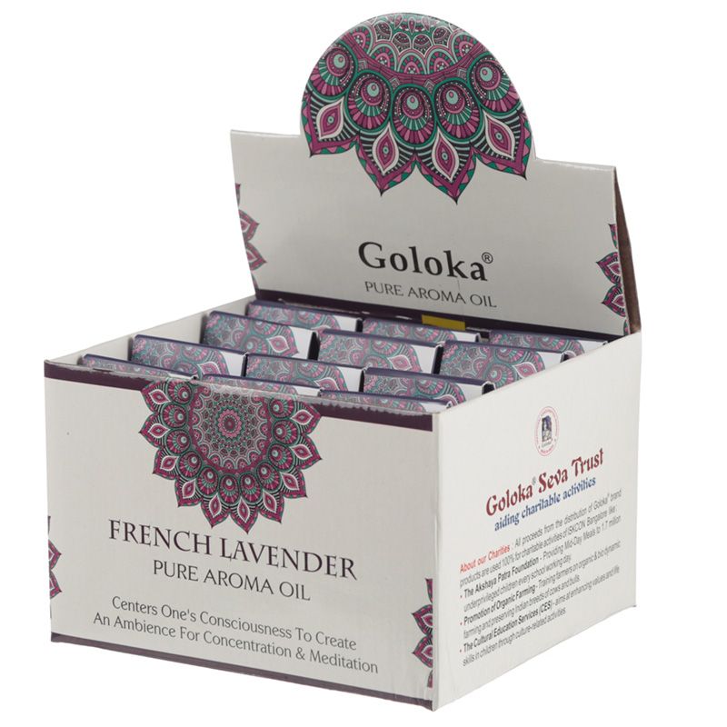 Goloka Duftöle Parfumöle Französischer Lavendel 10ml (pro Stück)