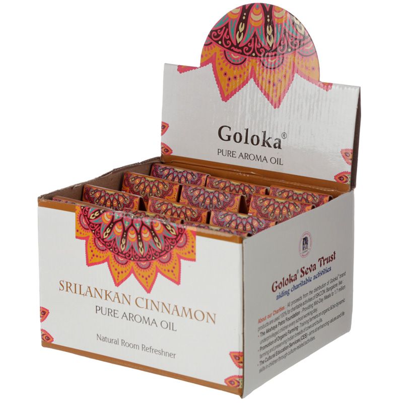 Goloka Aromaöle Sri Lanka Zimt 10ml (pro Stück)