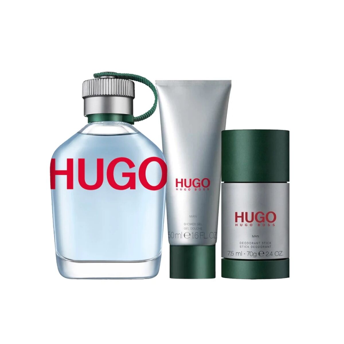 Set mit Herrenparfüm Hugo Boss Hugo Man 3 Stücke