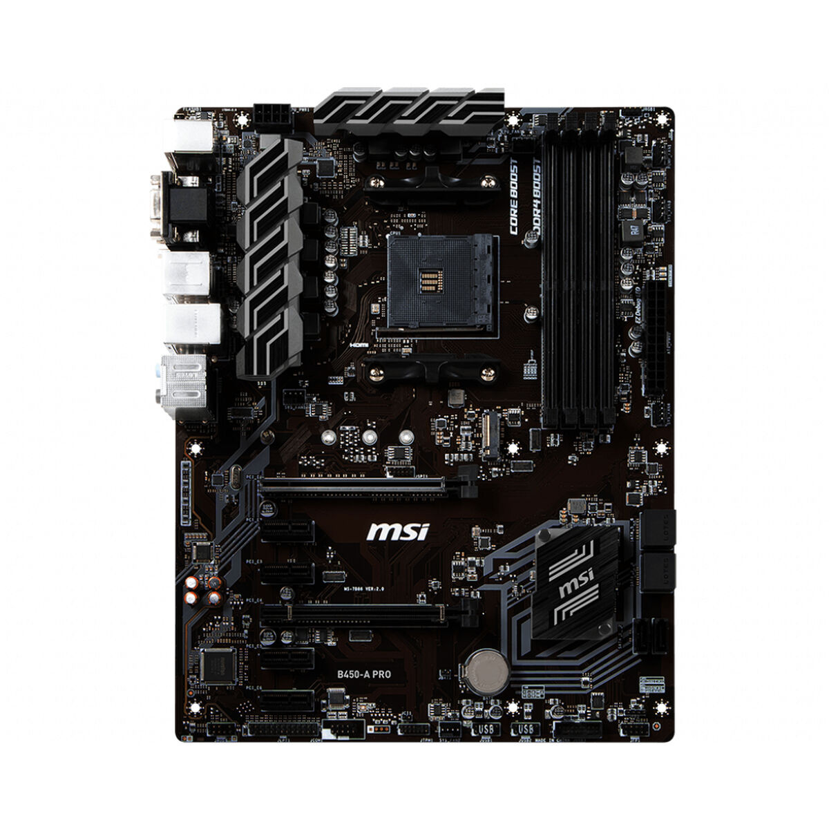 Motherboard MSI B550-A PRO ATX AM4 AMD AM4 AMD B450 AMD AMD B550