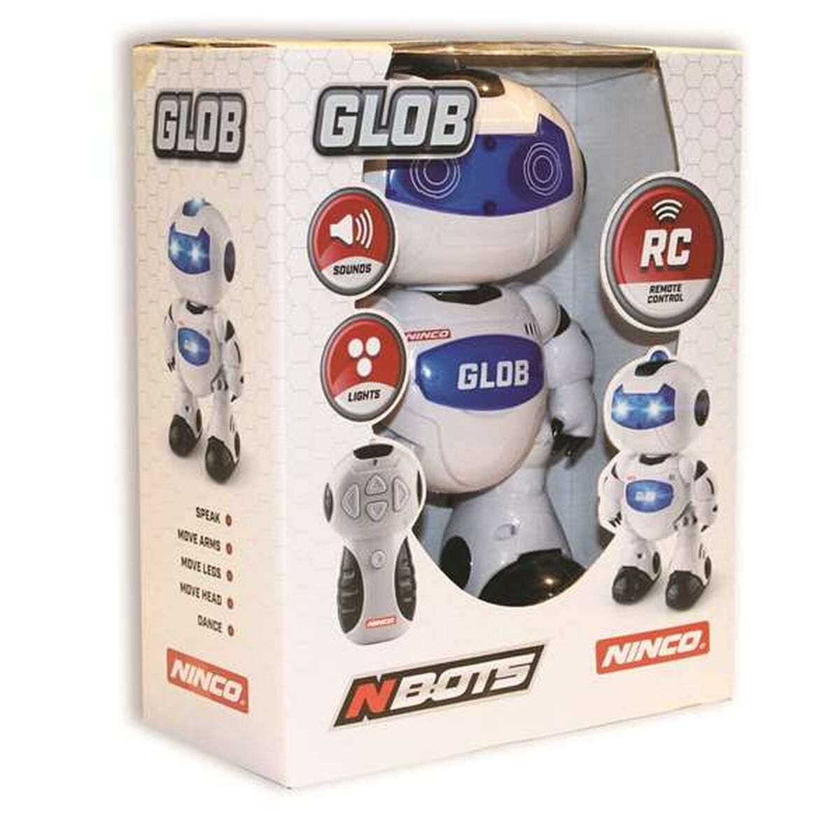 Roboter Chicos Glob 24 x 17 cm EN