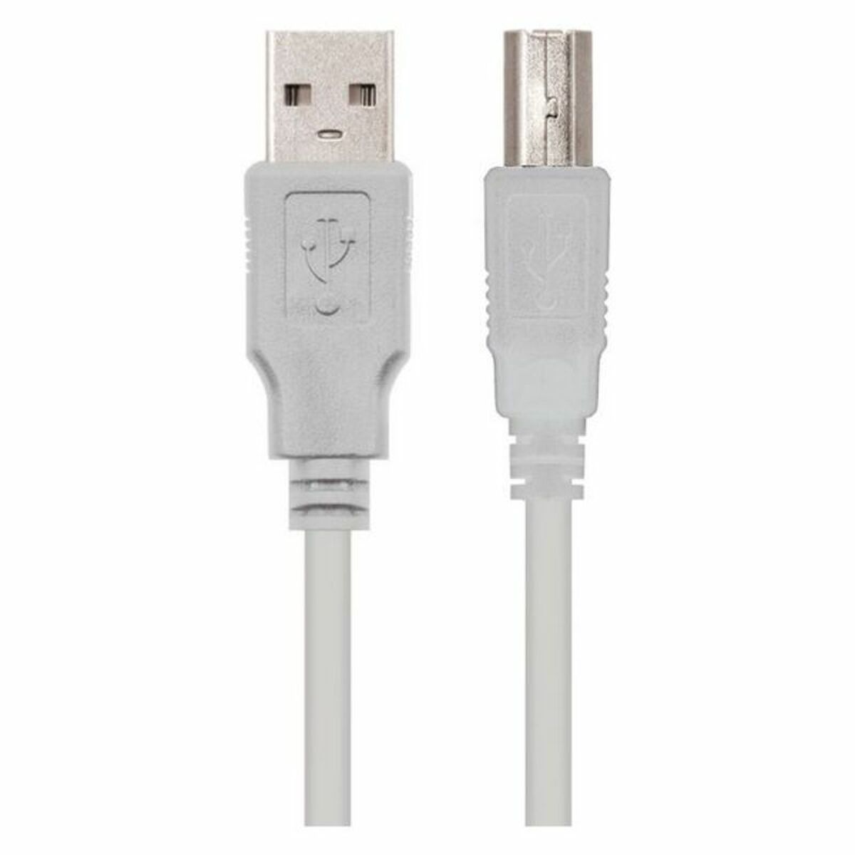 USB 2.0-Kabel NANOCABLE Beige