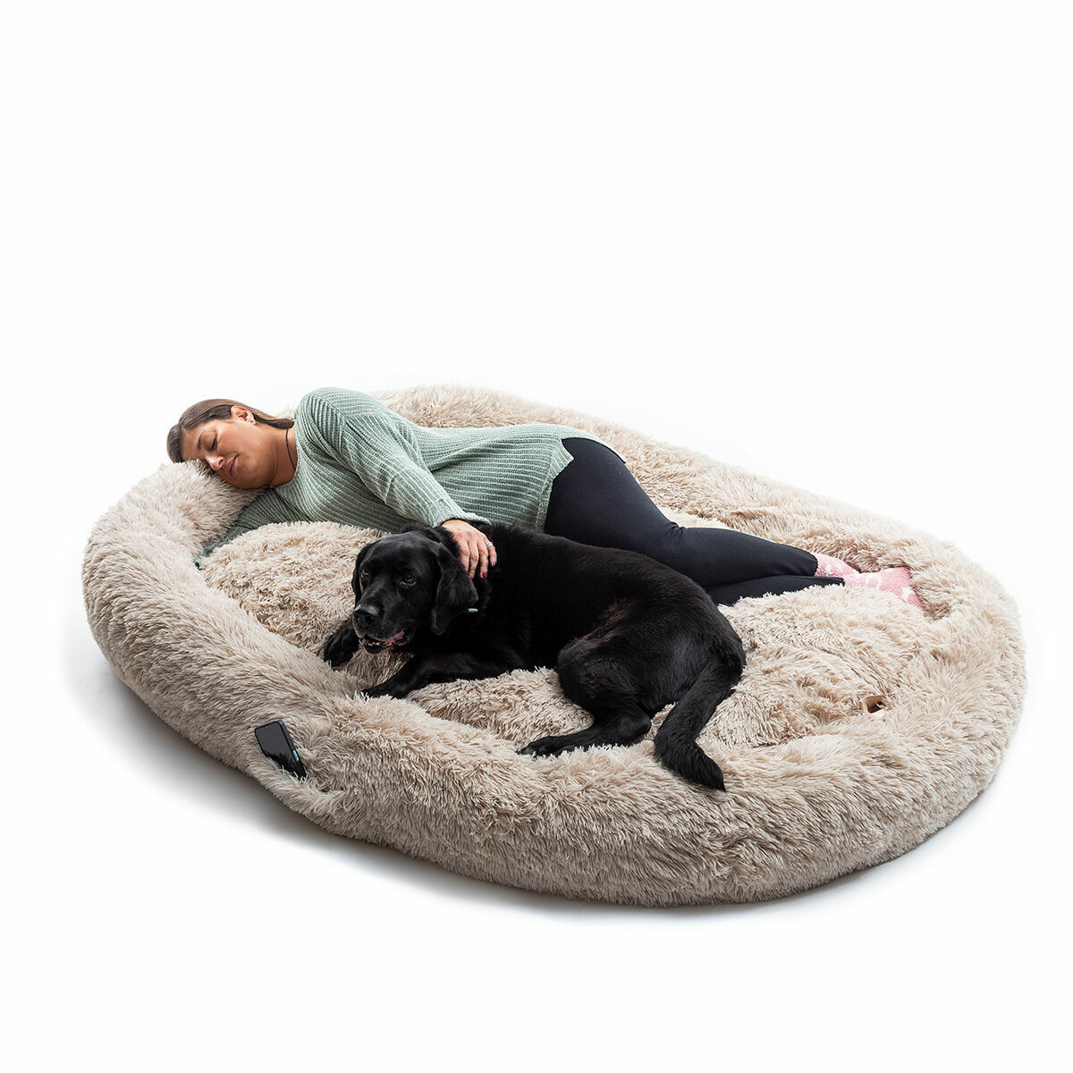 Hundebett für Menschen | Human Dog Bed XXL InnovaGoods Beige