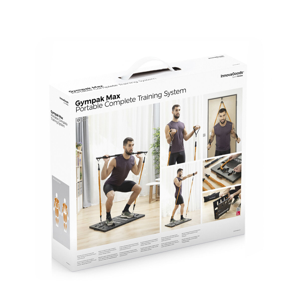 Integriertes tragbares Trainingssystem mit Übungsanleitung Gympak Max InnovaGoods