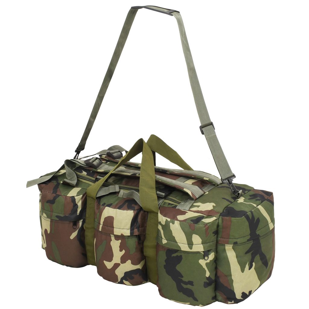 vidaXL Seesack Armee-Stil 85 L Camouflage