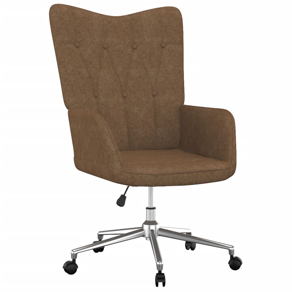 vidaXL Relaxsessel Taupe Stoff