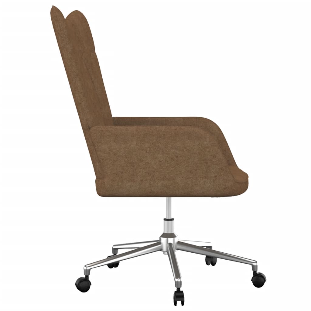 vidaXL Relaxsessel Taupe Stoff