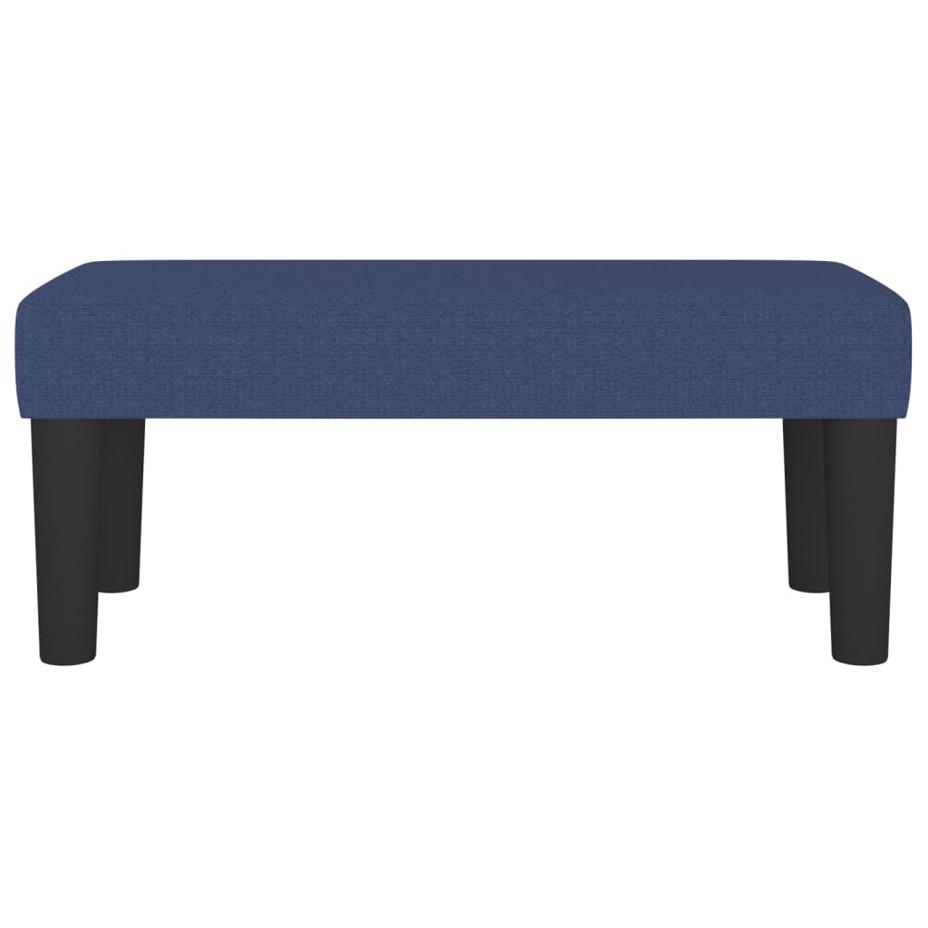 vidaXL Sitzbank Blau 70x30x30 cm Stoff