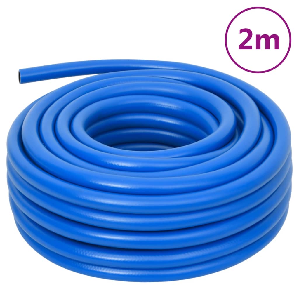 vidaXL Luftschlauch Blau 0,7" 2 m PVC