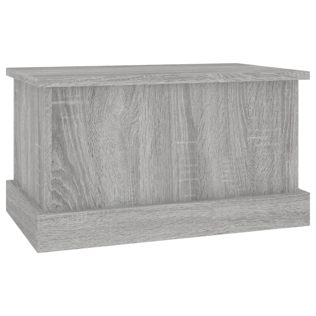 vidaXL Truhe Grau Sonoma 50x30x28 cm Holzwerkstoff