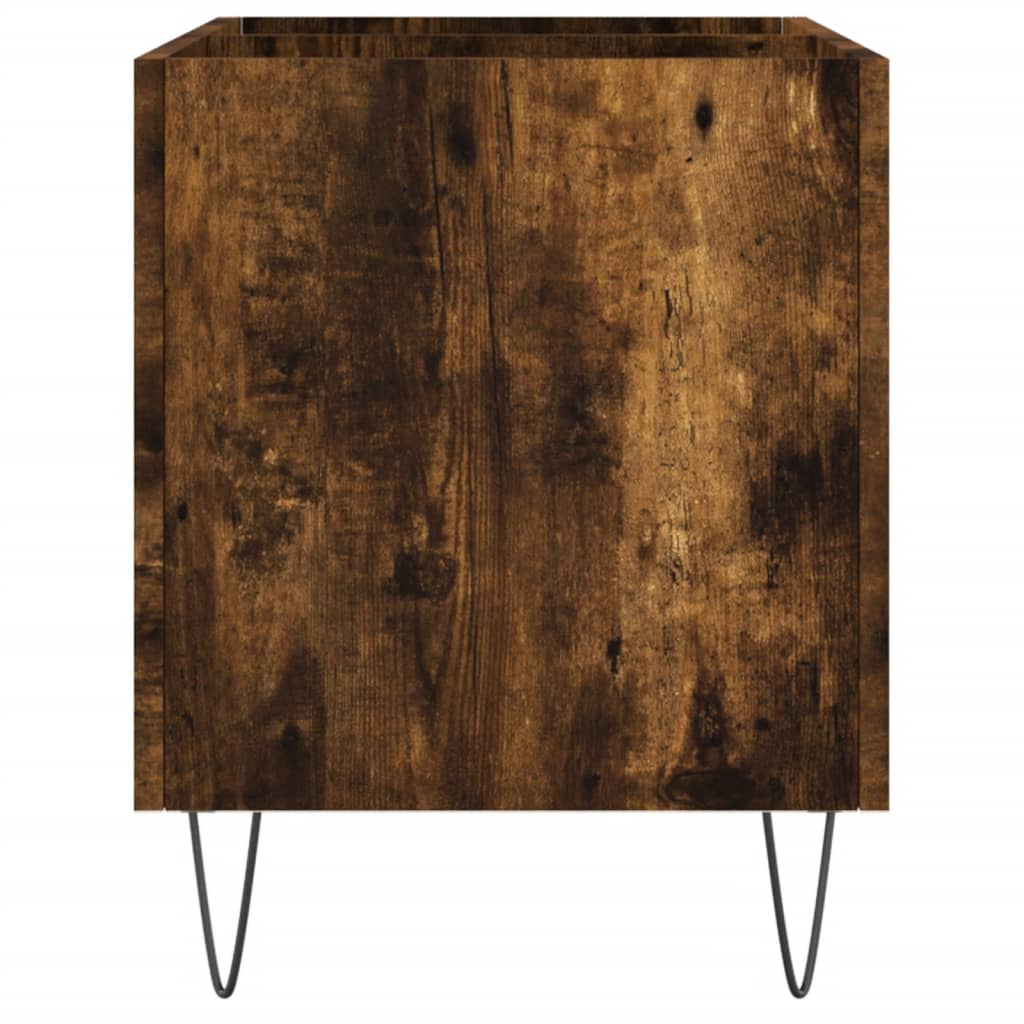 vidaXL Plattenschrank Räuchereiche 74,5x38x48 cm Holzwerkstoff