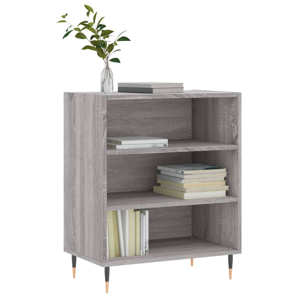 vidaXL Sideboard Grau Sonoma 57x35x70 cm Holzwerkstoff