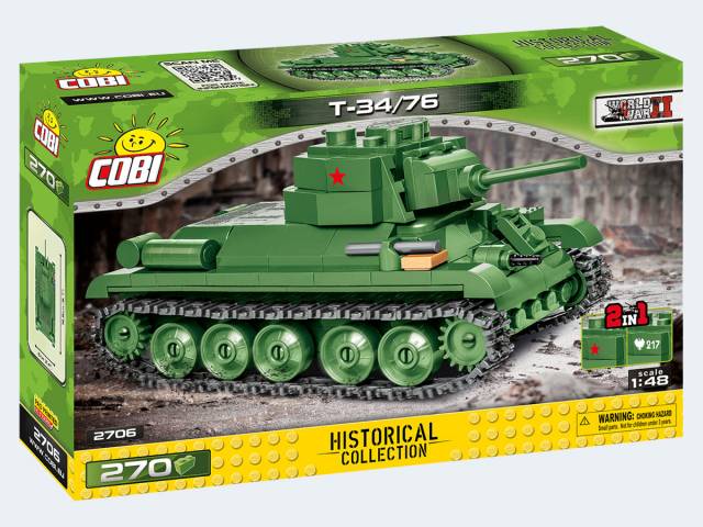 Cobi 2706 - Konstruktionsspielzeug - T-34-76