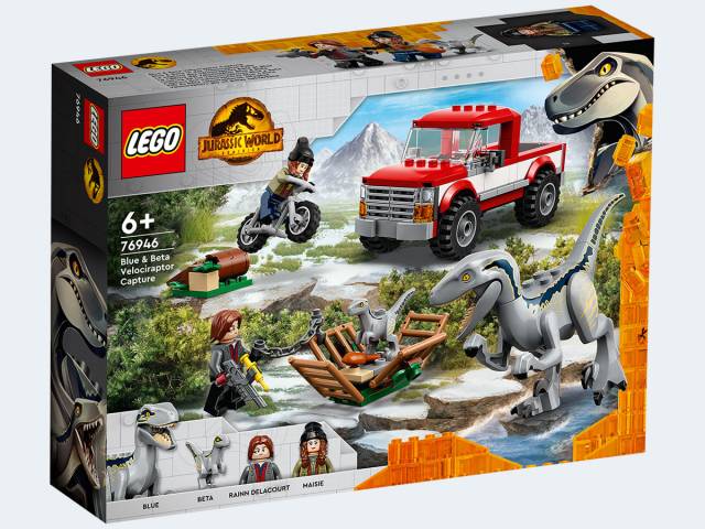 LEGO® 76946 - Jurassic World - Blue & Beta in der Velociraptor-Falle