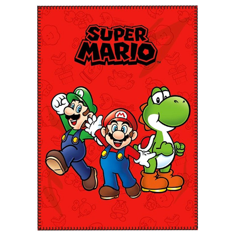 Nintendo - Super Mario - Polar - Fleecedecke - 100 x 140 cm