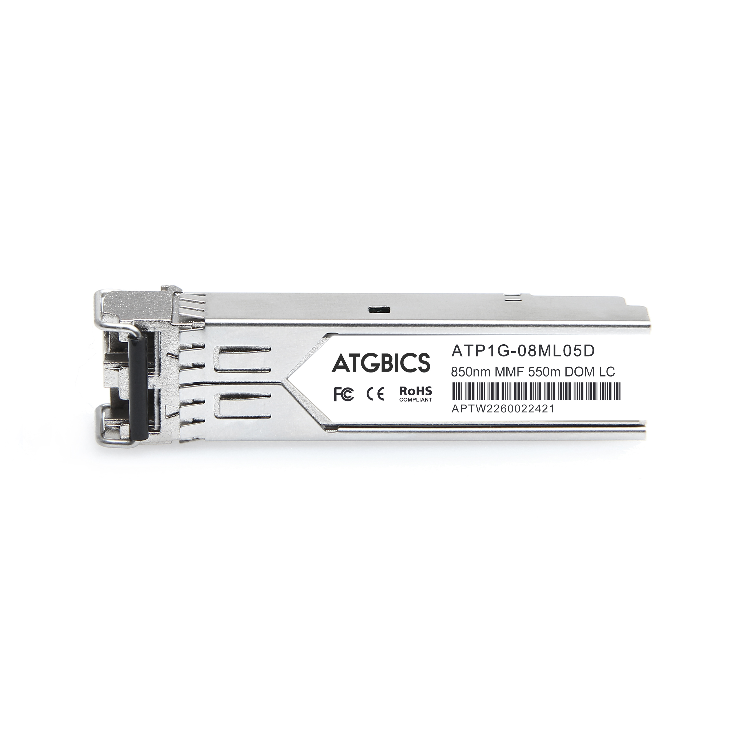 ATGBICS J4858D-C Netzwerk-Transceiver-Modul Faseroptik 1000 Mbit/s SFP 850 nm