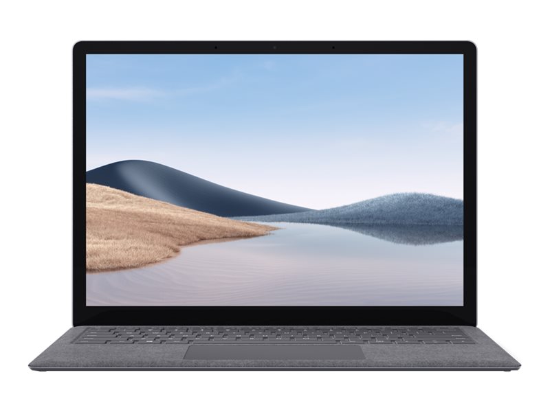 Microsoft Surface Laptop 4 - AMD Ryzen 5 4680U / 2.2 GHz - Win 10 Pro - Radeon Graphics - 16 GB RAM - 256 GB SSD - 34.3 cm (13.5") -  Touchscreen 2256 x 1504 - Wi-Fi 6 - Platin - kbd: Deutsch - kommerziell - Vorführgerät