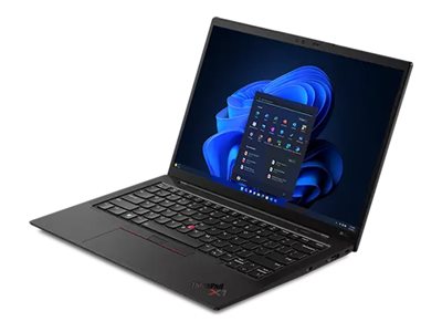 Lenovo ThinkPad X1 Carbon Gen 11 21HM - 180°-Scharnierdesign - Intel Core i7 1355U / 1.7 GHz - Evo - Win 11 Pro - Intel Iris Xe Grafikkarte - 16 GB RAM - 512 GB SSD TCG Opal Encryption 2, NVMe, Performance - 35.6 cm (14