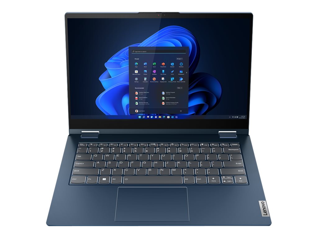 Lenovo ThinkBook 14s Yoga G2 IAP 21DM - Flip-Design - Intel Core i5 1235U / 1.3 GHz - Win 11 Pro - Iris Xe Graphics - 16 GB RAM - 512 GB SSD NVMe - 35.6 cm (14