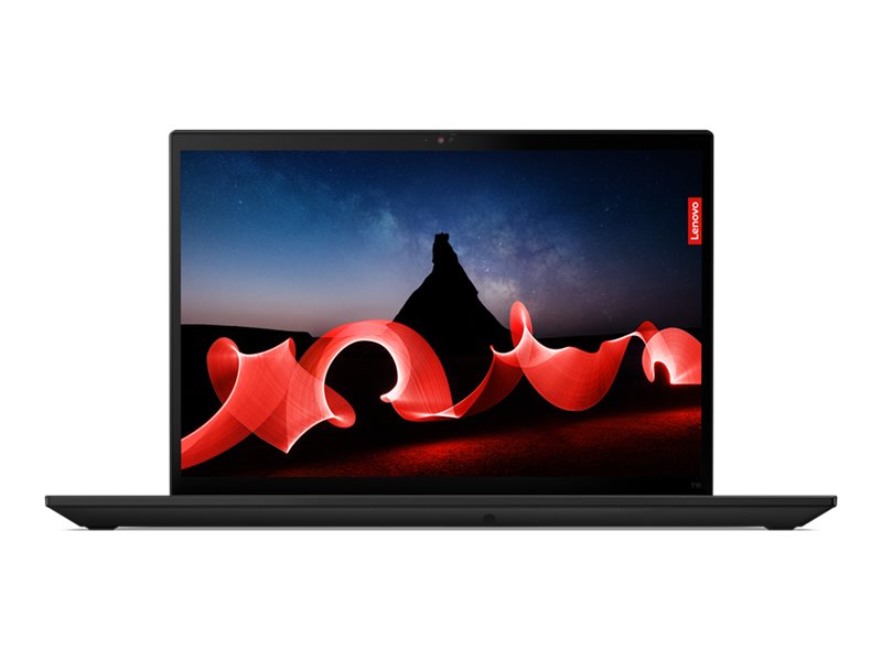 Lenovo ThinkPad T16 Gen 2 21HH - 180°-Scharnierdesign - Intel Core i5 1335U / 1.3 GHz - Win 11 Pro - Intel Iris Xe Grafikkarte - 16 GB RAM - 512 GB SSD TCG Opal Encryption 2, NVMe - 40.6 cm (16") -  IPS 1920 x 1200 - Wi-Fi 6E - Thunder Black - kbd: Deutsch - mit 1 Jahr Lenovo Premier Support - Neu