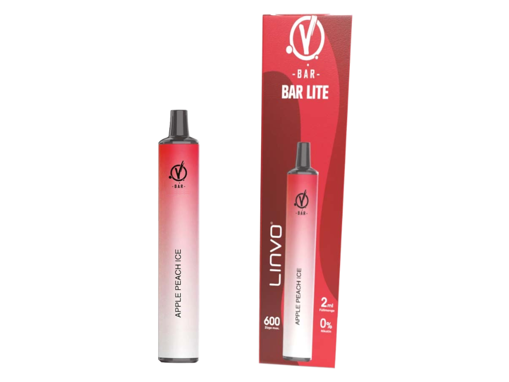 Linvo Bar Lite Einweg E-Zigarette Strawberry Orange 20 mg/ml