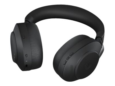 Jabra Evolve2 85 MS Stereo - Headset - ohrumschließend -  Bluetooth - kabellos - kabelgebunden - aktive Rauschunterdrückung - 3,5 mm Stecker - Geräuschisolierung - Schwarz - Zertifiziert für Microsoft Teams - Neu