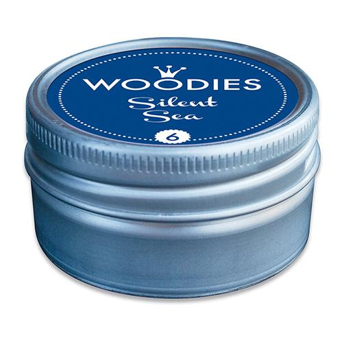 Woodies Farbwelt Stempelkissen ø 35 mm  dunkelblau
