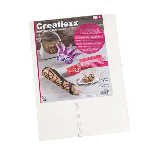 Creaflexx einseitig klebebeschichtet 37,5 x 50 cm / 1 mm 1 Stk weiß