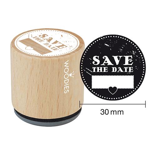 Woodies Stempel Save the date 5 ø 30 mm
