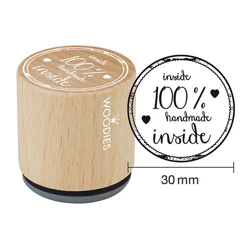 Woodies Stempel inside 100% handmade ø 30 mm