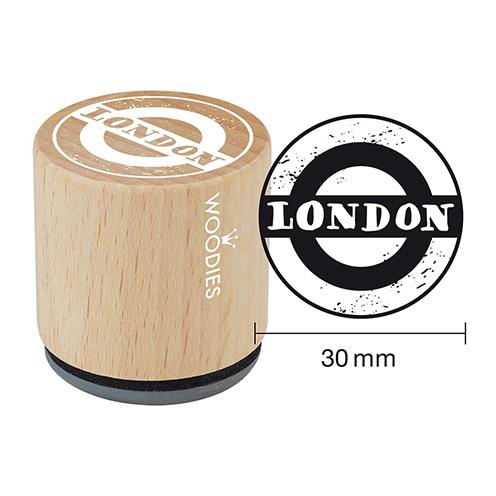 Woodies Stempel London ... Underground ø 30 mm