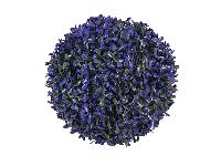 EUROPALMS Graskugel violett, 22cm (Kunstpflanze)
