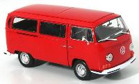 Welly VW Bus T2 1972 rot, Maßstab: 1:24, 1 Stück