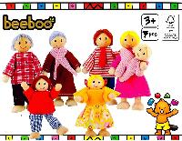 BEEBOO Puppenhaus Familie, 1 Stück